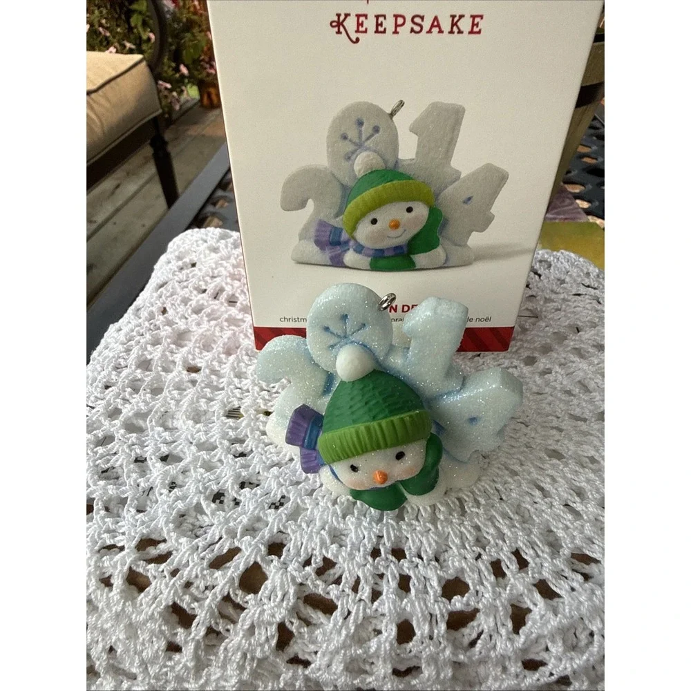 Hallmark Keepsake Frosty Fun Decade 2014 Ornament